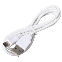 camera sync cord UK - White Black 1m V3 5pin 5P Mini USB Cable Data Sync Charge Cables for MP3 MP4 GPS Camera Mobile Cell Phone Charging cord lead High Quality FAST SHIP