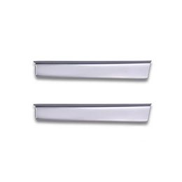 2pcs Stainless steel Central Armrest Box Water Cup Holder trim strips for Volvo XC60 S60 V60 Car interior accessories263Z