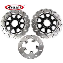 ARASHI For Suzuki SV650S 2003 - 2009 Front Rear Brake Rotors Disc Disc Motorcycle Accessories SV650 S 2004 2005 2006 2007 2008