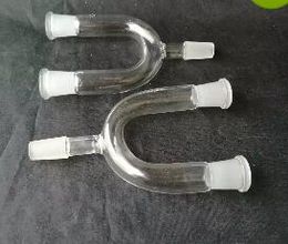 2018 New u-shaped three links , Wholesale Glass Bongs, Oil Burner Glass Water Pipes, Smoke Pipe Accessories 14mm