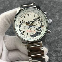 Mens Bracelet Mechanical Wristwatches Top designer  Qualtiy Stainless Steel Watch Automatic Movement Big dial Sports Self-Wind Watches.