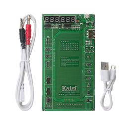 Kaisi Battery Activation Charge Board for Android phone iPhone 7 Plus 6S 6 Plus 5S 5 4S 4+micro USB Cable phone repair tool