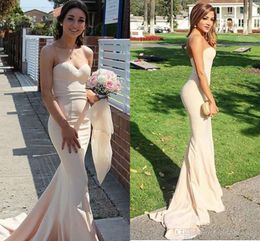 2019 Sweetheart Bridesmaid Dress Western Summer Country Garden Formal Wedding Party Guest Maid of Honor Gown Plus Size Custom Made