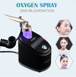 Portable Home Intraceuticals Oxygen Jet Facial Machine / Water Oxygen Jet Peel Spray Beauty Machine For Skin Whitening and Rejuvenation