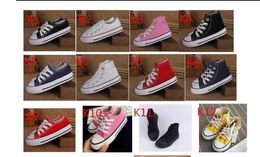 New brand kids canvas shoes fashion high - low shoes boys and girls sports canvas children shoes