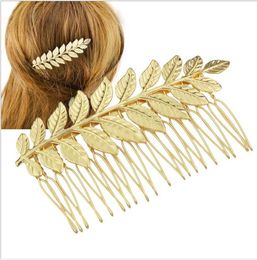 Blonde foliage, head ornaments, head ornaments and hair combs