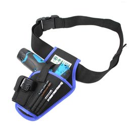 Freeshipping Electric Drill Bag Portable Professional electrician Waist Bag Household electric drill package