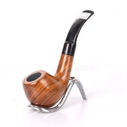 Solid wood grain, Green Sandalwood pipe, men's gifts portable cigarette filter accessories, smoking accessories