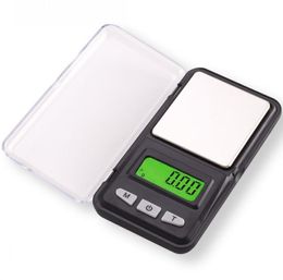 50pcs/lot 200g 500g x 0.01g Portable Mini Electronic Digital Scales Pocket Case Postal Kitchen Jewelry Digital Scale SN1063