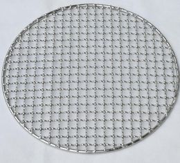 Diameter 330mm Round stainless steel 304 grill net BBQ grill meshes