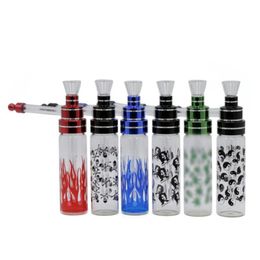 Newest Glass Pipe Smoking Pipes 145MM Hookah Shisha Exquisite Colour High Quality Unique Design Easy To Clean Smoking Pipe Hot Sale DHL Free
