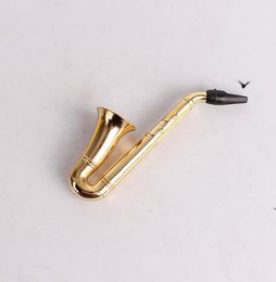 Suction card loaded with mesh metal plated pipe set Sax trumpet filter holder Yanju