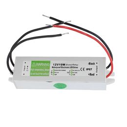 DC 12V 10W Waterproof ip67 Electronic LED Driver Adapter Outdoor Use Power Supply Led Strips Lighting Transformer AC 90-250V