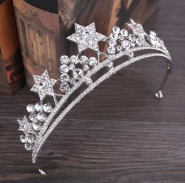 Star crown Birthday wedding gift Princess Princess Bridal Headband hoop