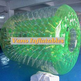 Water Walker TPU 2.6x2.4x1.9m Commercial Water Walkerz Inflatable Wheel Hamster Roller with Pump Free Shipping