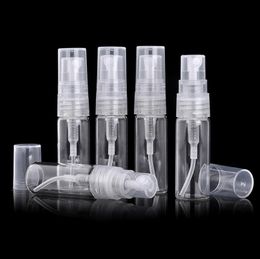 2ml Glass Mini Portable Spray Bottle Empty Perfume Glass Bottles Refillable Perfume Atomizer Travel Accessories LX1221