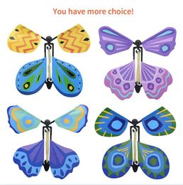 Hight quality Magic Toys Hand Transformation Fly Butterfly Magic Tricks Props Funny Novelty Surprise Prank Joke Mystical Fun Classic Toys HD