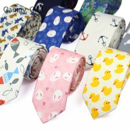 Cartoon Neck tie 6*145cm 17 Colours Printing Necktie For Men's Father's day Christmas gifts free TNT Fedex