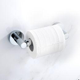 Zinc Alloy Retractable Bathroom Paper Holder Bathroom Shelves Wall Mounted Roll Paper Rack Shelf Hook Toilet Tissue Holder