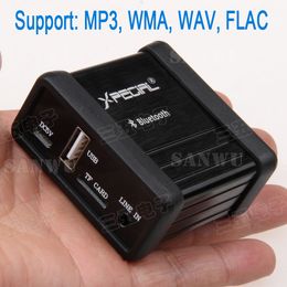 Freeshipping Bluetooth Audio Receiver USB DAC TF Card mp3 Decoding For Car/Home Speaker Refit Support format: MP3, WMA, WAV, FLAC