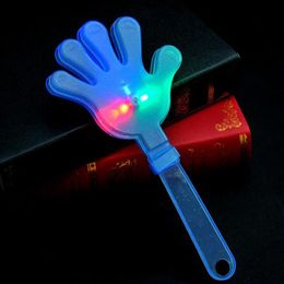 Flash LED Luminescent Hands Clap Party Supplies Night Light Hand Clapping Device Concert Christmas Gift ZA5607