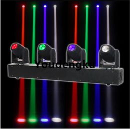 led bar moving head NZ - 2 pieces focos led profesional 4 head 10w beam moving head led bar beam dmx rgbw 4in1 moving light bar