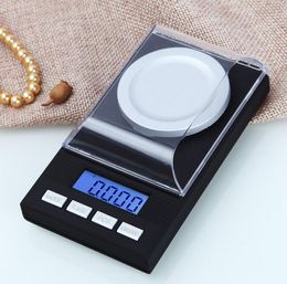 0.001g Electronic Scales LCD Digital Scale 100g/0.001g Jewellery Medicinal Herbs Portable Mini Lab Weight Milligramme Scale SN879