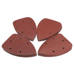 Freeshipping Hot Sale 40Pcs/lot Mouse Sanding Sheets Discs Sandpaper for Black and Decker Detail For Palm Sander