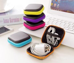 Hot Sold Square Case Protect For Hand Spinner Earphone Storage Box Multi Function Bag Keys Lines Container Fidget Spinners Cases SN297