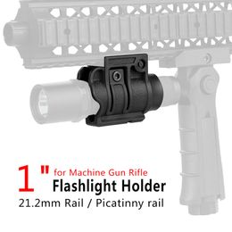 New Quick Releaser design flashlight holder Fit 1 inch tube Fit 20mm weaver Rail for scope mount CL33-0004