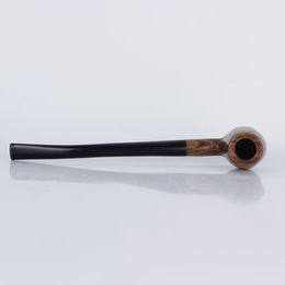 Handmade classic flower nanmu pipe removable cleaning Philtre pipe