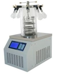 Bentchtop Multi-manifold Gland-type Laboratory Freeze Dryer with Vacuum Pump -50 Centigrade