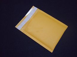 Wholesale-10pcs 130*130+40mm Small Kraft Bubble Bag Padded Envelopes Mailers Shipping Mailling Mail Bags