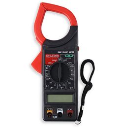 Freeshipping Digital Clamp Meter Multimeter AC DC Test Tool Electrical Prortable Electrical Multimeter Tester Tools