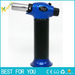 new hot gf879 barbecue baking ignition gas torch lighter miniature high temperature outdoor spray gun jet torch lighter