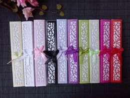 Luxurious Silk Fold hand Fan in Elegant Laser-Cut Gift Box 10 color + Party Favors/wedding Gifts