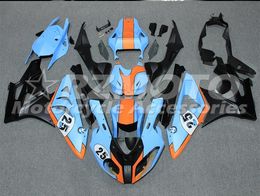 3 free gifts Complete Fairings For BMW S1000RR 1000RR 2009 2010 2011 2012 2013 2014 Injection molding Fairing Blue X76