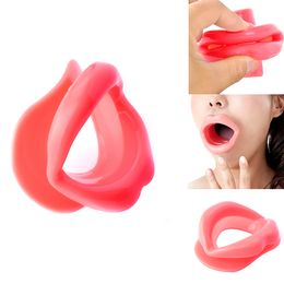 Silicone Rubber Mouth Face Slimmer Lip Muscle Tightener Anti-wrinkle Mouth Muscle Tightener Anti Ageing Wrinkle Chin Massager