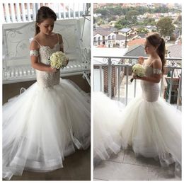 mermaid style flower girl dress