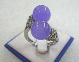 New Fashion Purple lady's Ring size 7# 8#-9#