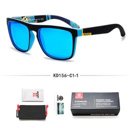 Fashion Guys Sun Glasses From Kdeam Polarised Sunglasses Men Classic Design All-Fit Mirror Sunglass With