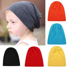 Newest baby kids Candy Colours hats boys girls Leisure caps children Autumn Winter warm cap headging caps party outside wear 14 Colours C5241