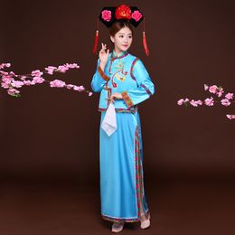 carnival costume Chinese ancient vestido women's royal apparel clothing Princess outfit embroidery fairy fancy dress Stage wear