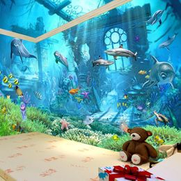 Kinderzimmer Unterwasser - bucherregal