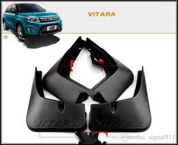 High quality PP material 4pcs car Mudguards,dirtboard,mudapron,fenders for Suzuki Vitara and S-cross