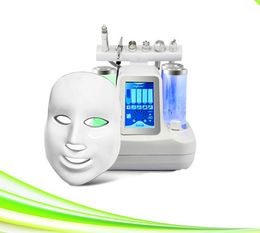 7 in 1 oxygen therapy equipment skin care led light therapy led facial mask vacuum blackhead remover