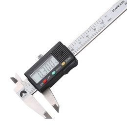 Freeshipping Digital Caliper 0-100mm/0.01mm Stainless Steel Pocket Vernier Calipers Gauge Micrometer Measuring Tools
