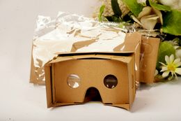 2021 3D VR очки DIY Google Cardboard мобильный телефон виртуальная реальность неофициального инструментария видео CCA1785 B-XY