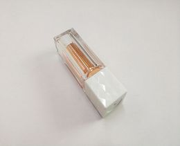 100pcs/lot 3ML Capacity 12.1mm Empty Plastic White Lipstick Tube Travel Cosmetic Container Lip Balm Tubes Bottles