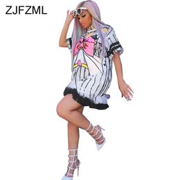 Cheap Vertical Striped Dress Women